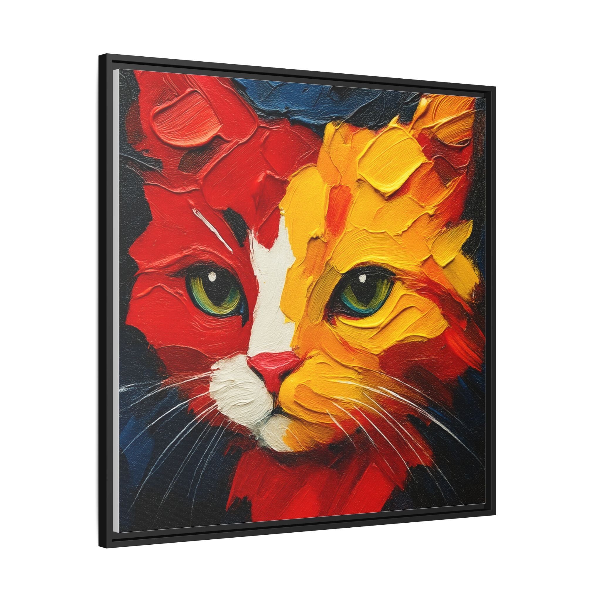 Whiskers in Red & Gold