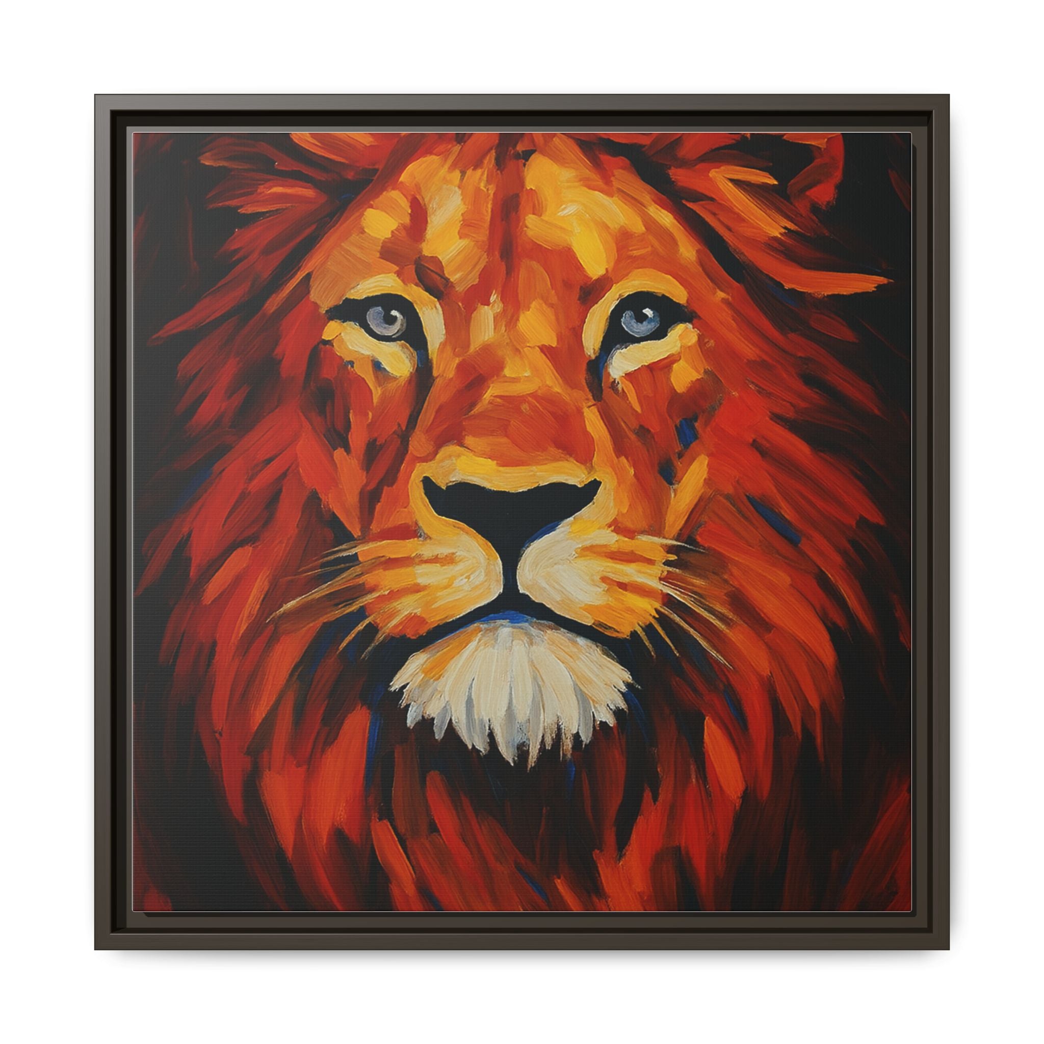 Orange Red Lion 1