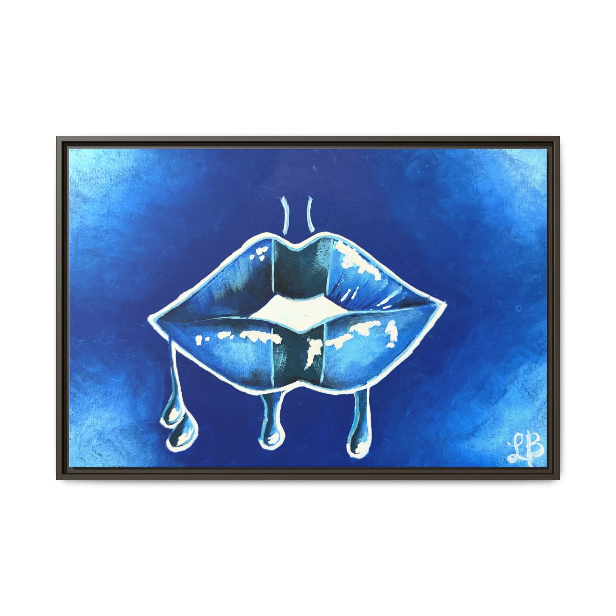 Blue Lips Drip