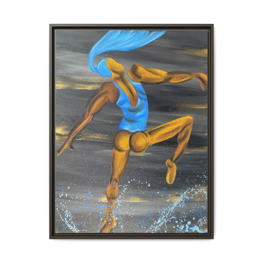 Dynamic Blue Dancing