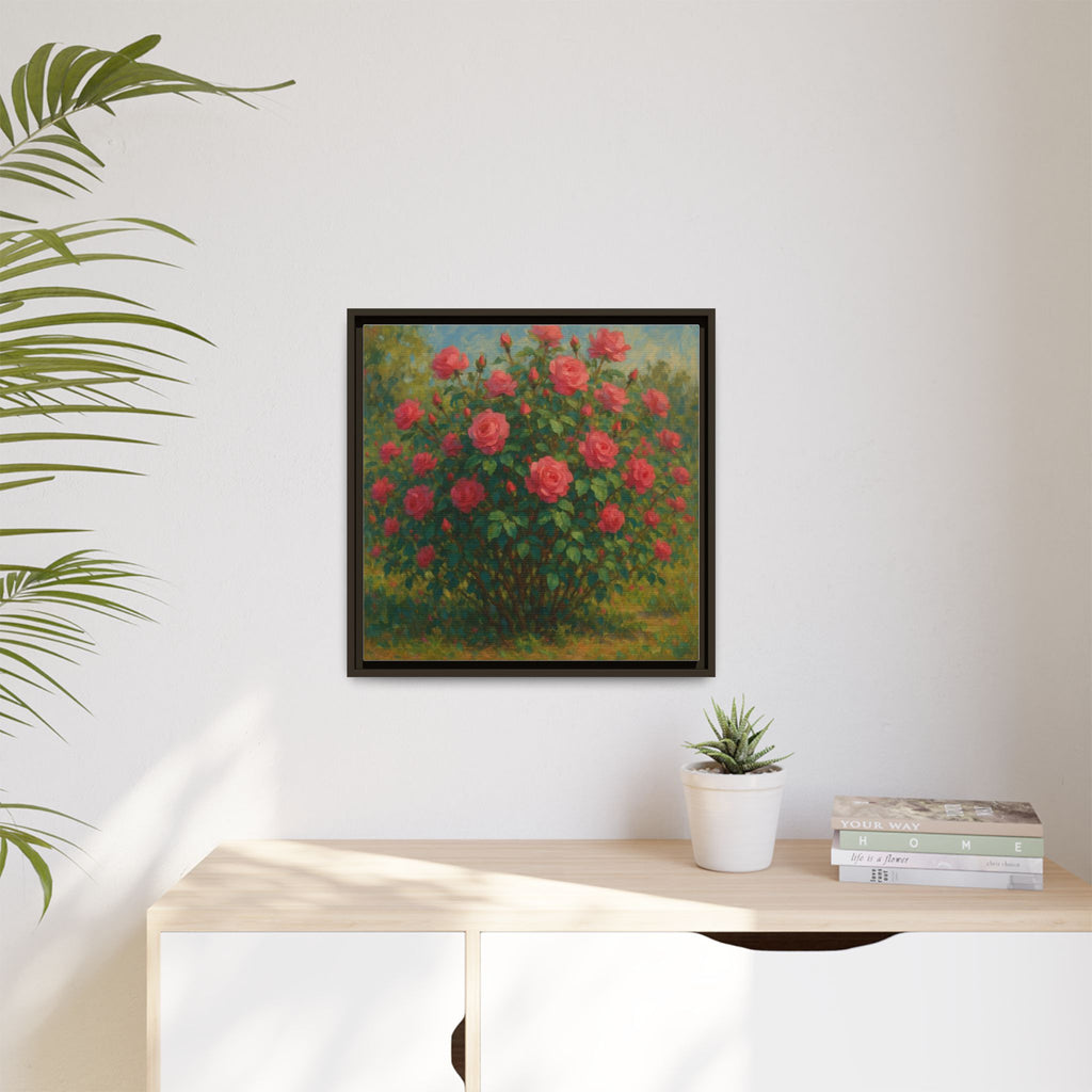 Pink Rose Bush