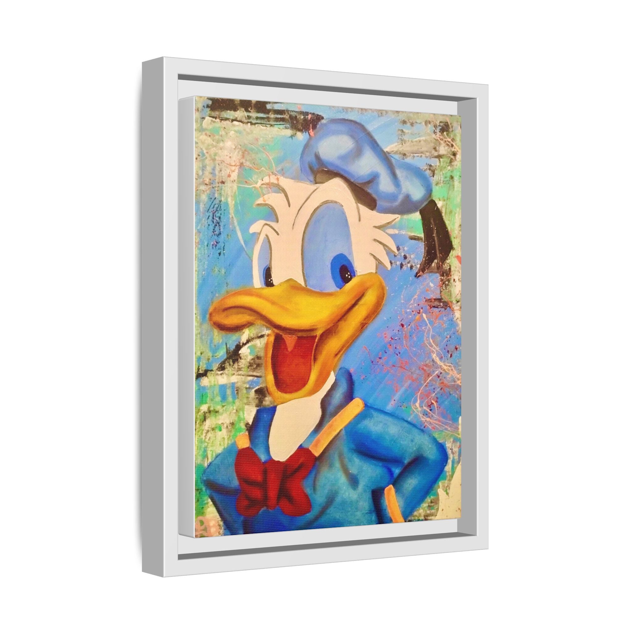 Cartoon Duck Abstract