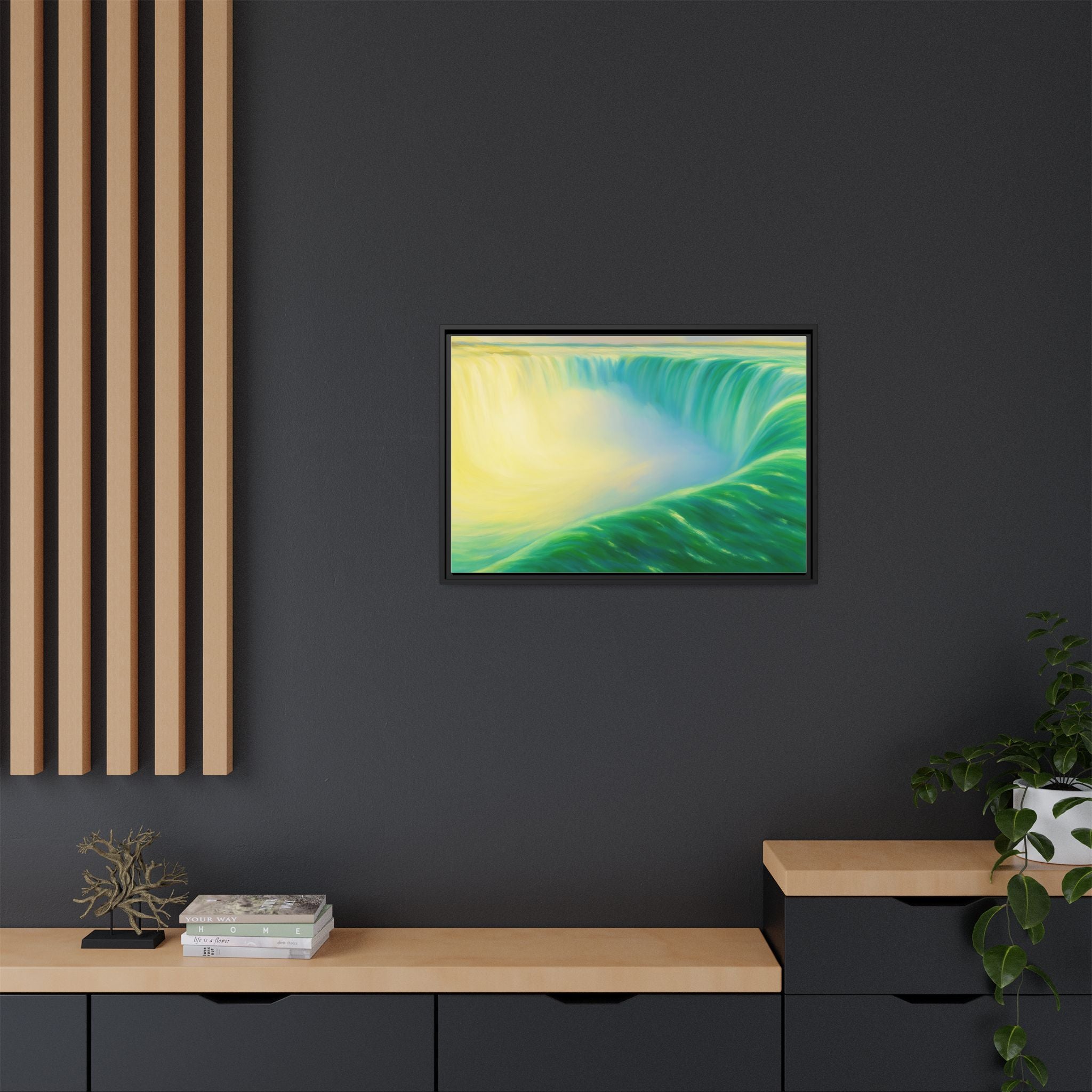 Nature Serene Waterfall