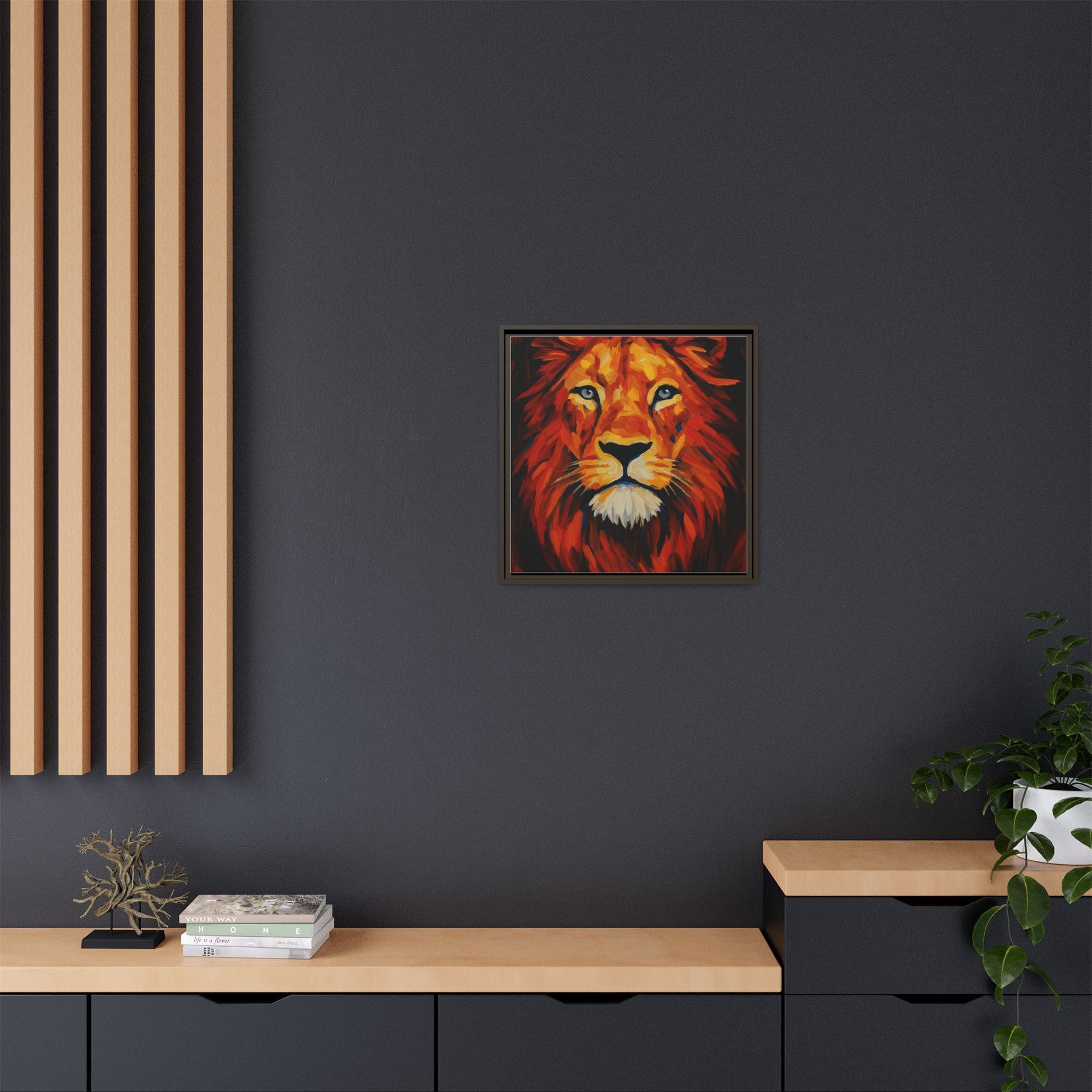 Orange Red Lion 1