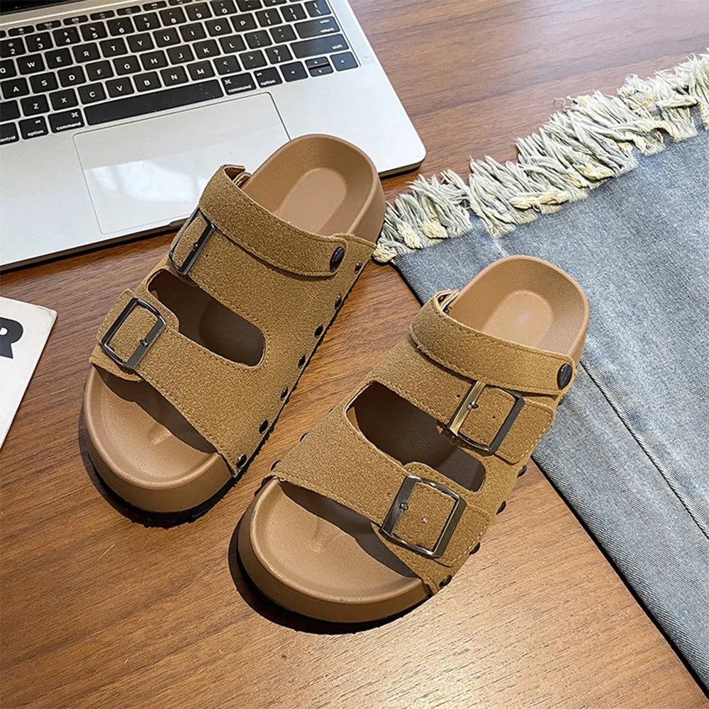 Fashion Height Increase Thick Bottom Women's Sandals