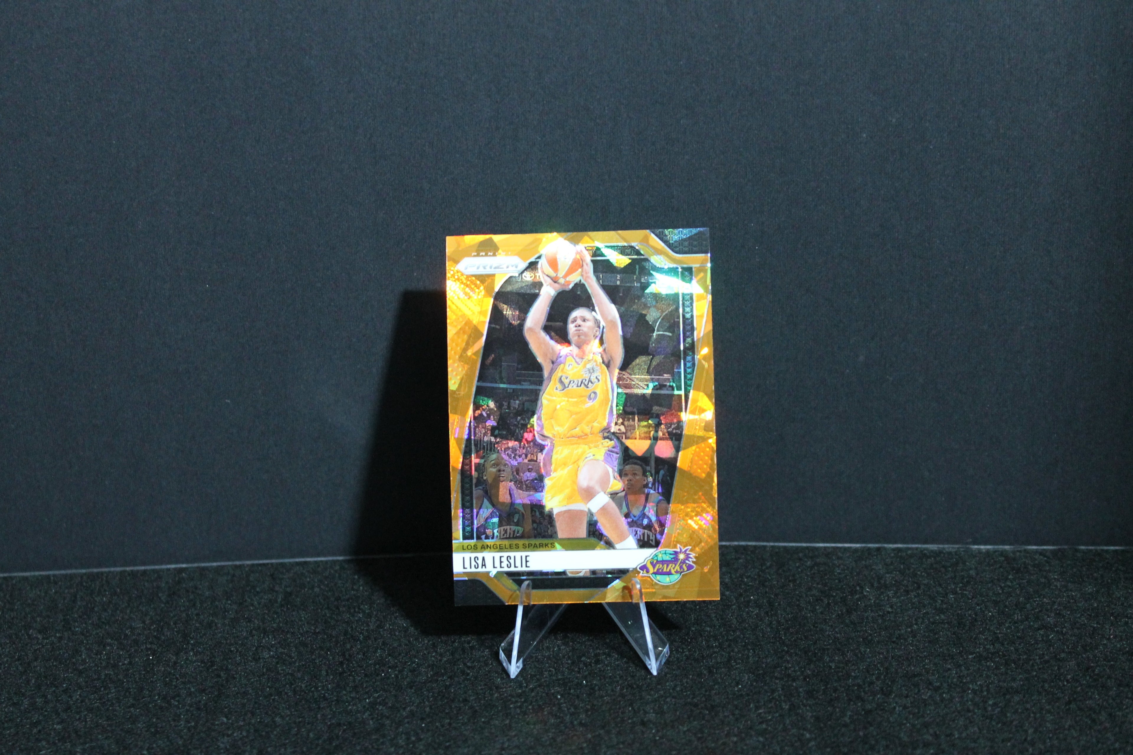 Lisa Leslie - 2024 Panini Prizm WNBA - Orange Ice
