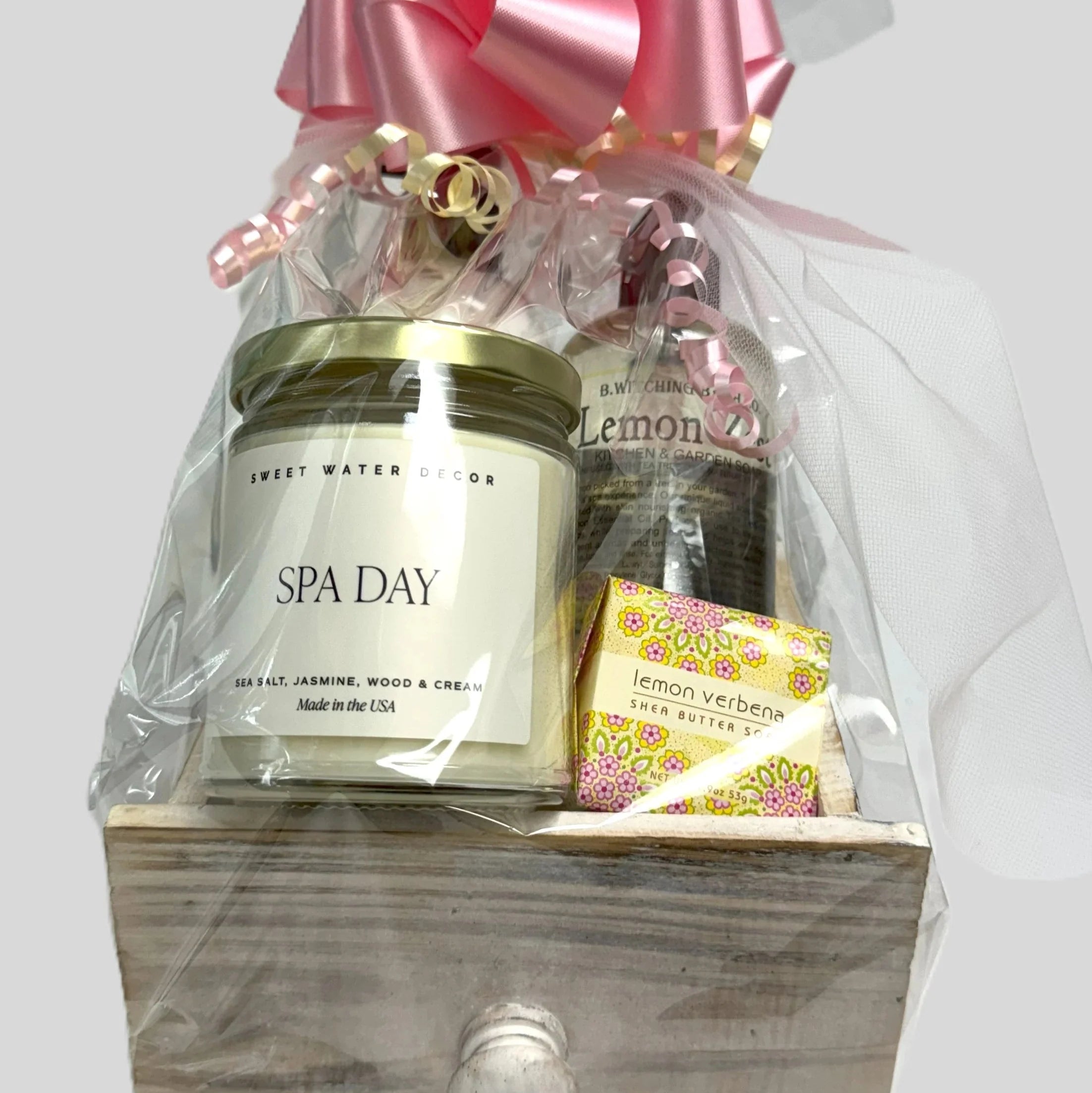 Bath & Body Gift Basket Drawer - Luxury Hand Soap & Lotion Gift Set