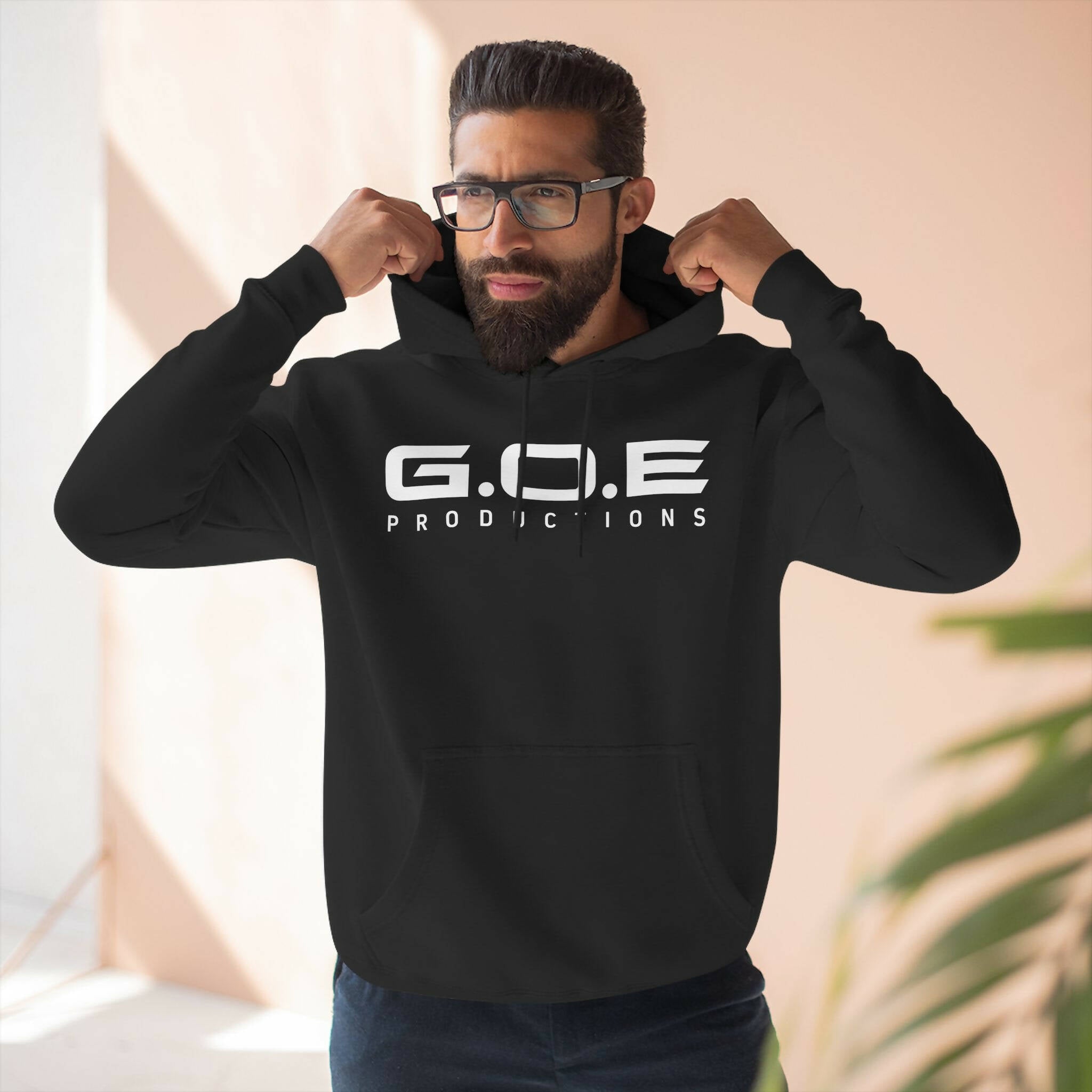 Director Hoodie — G.O.E. Productions Fleece Pullover