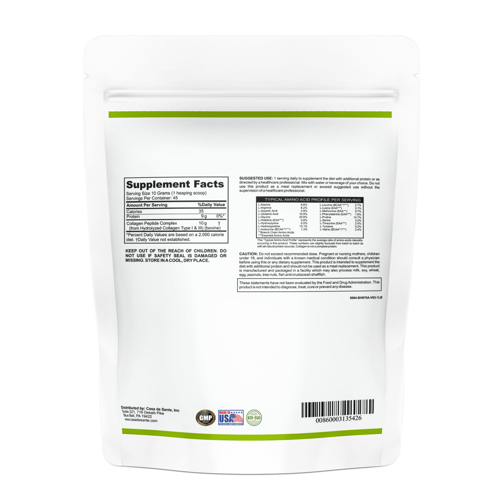 GLP-1 Companion Collagen Peptides — MD PhD Formulated, Low FODMAP & Gut-Gentle