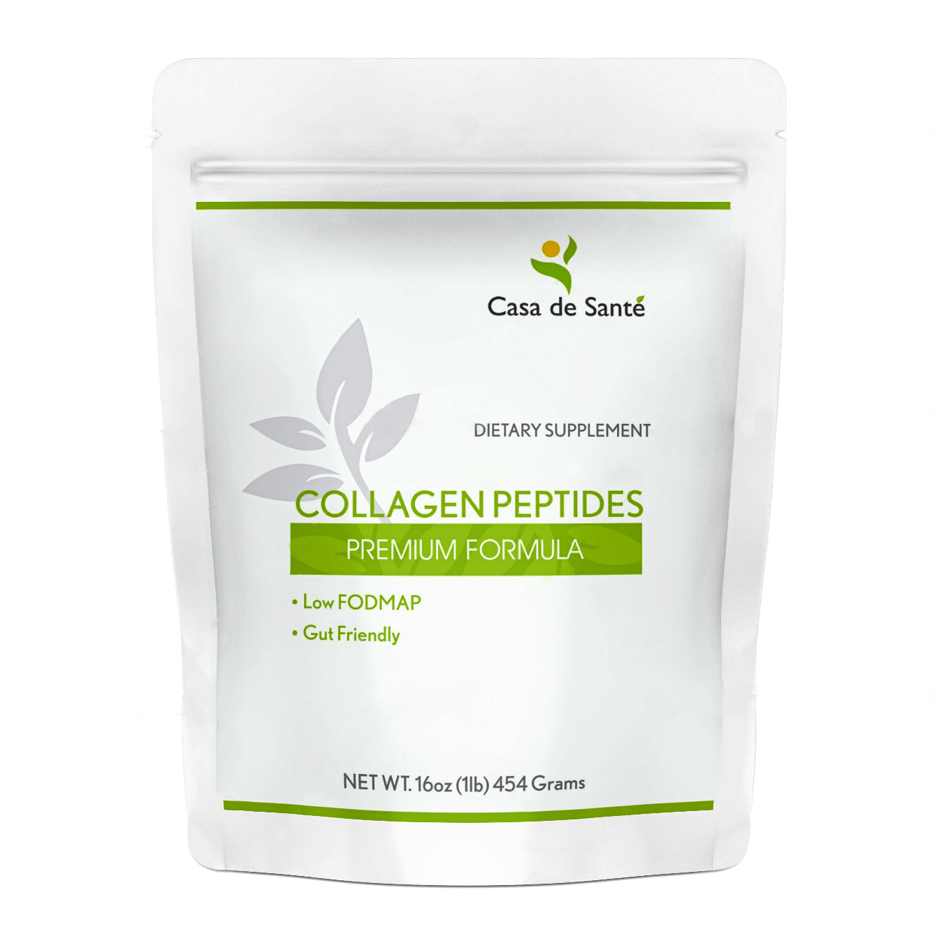 GLP-1 Companion Collagen Peptides — MD PhD Formulated, Low FODMAP & Gut-Gentle