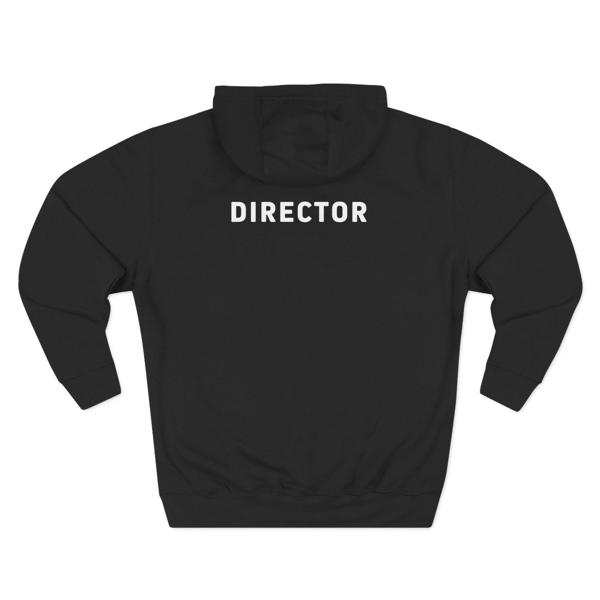 Director Hoodie — G.O.E. Productions Fleece Pullover