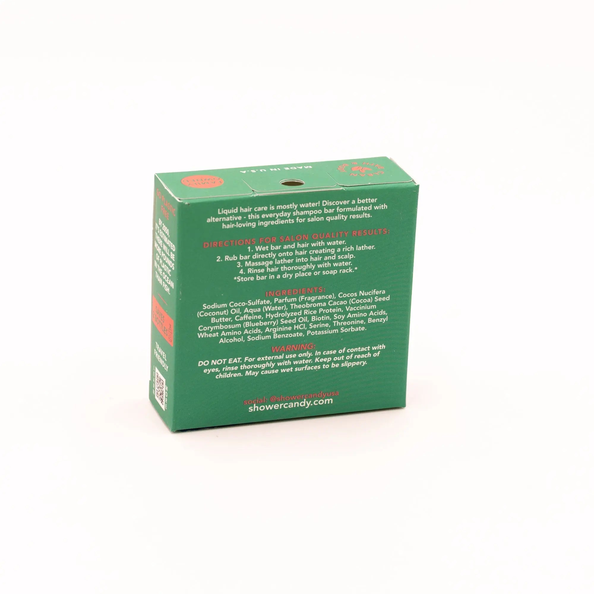 Bergamot Grapefruit Shampoo Bar – Volumizing for Fine Hair