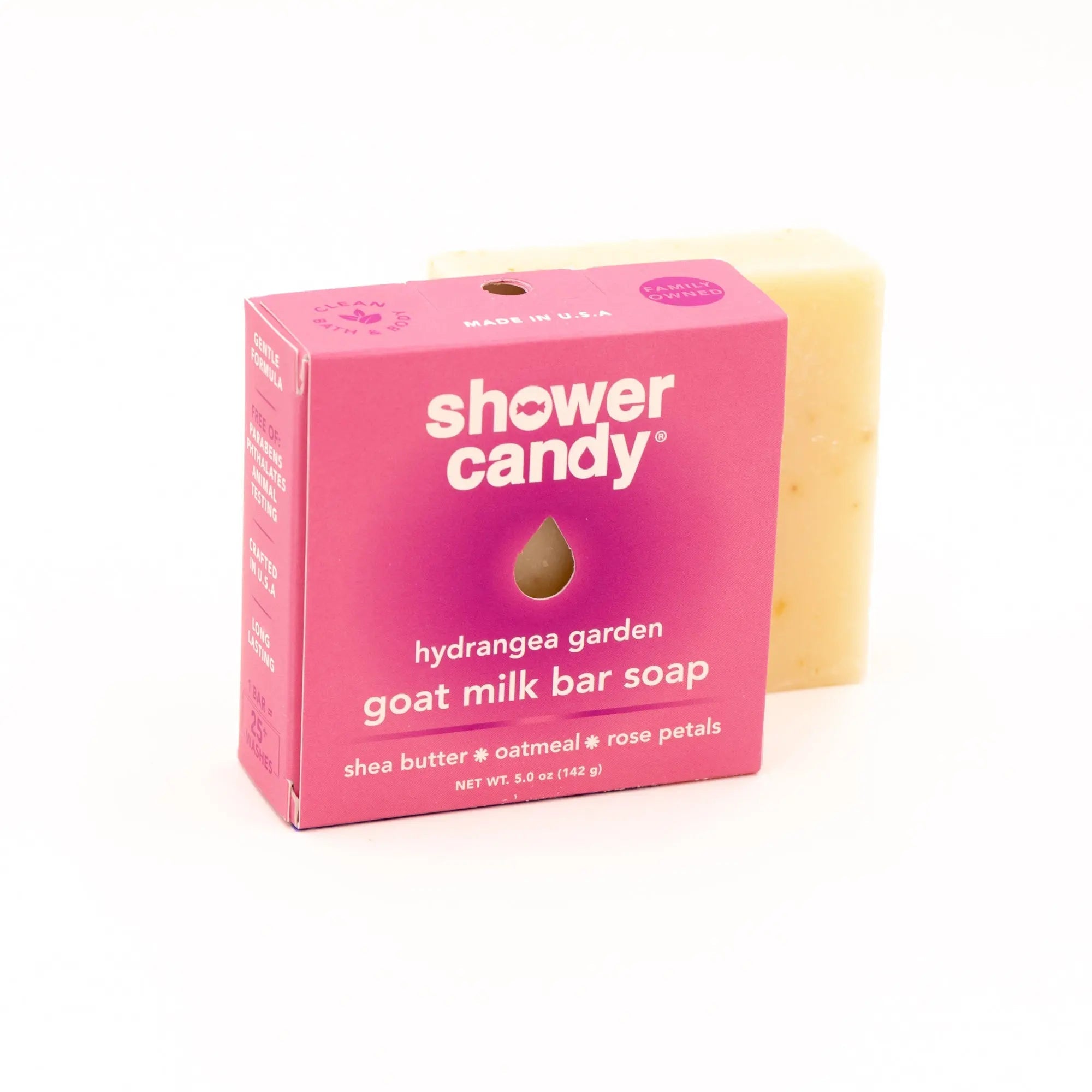 Hydrangea Garden Goat Milk Bar Soap – Gentle Floral Cleanse