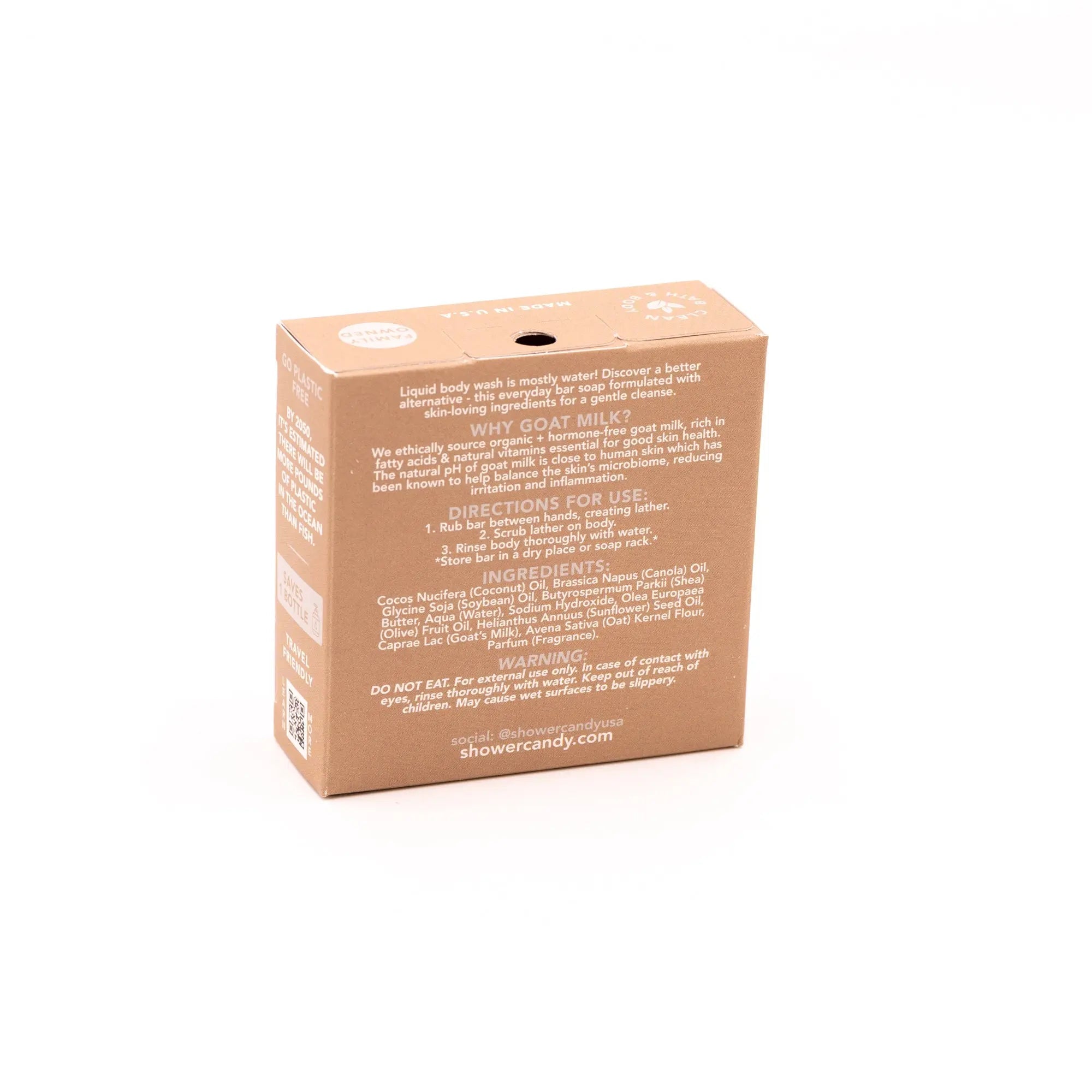 Classic Oatmeal Goat Milk Bar Soap – Gentle Hydrating Cleanse